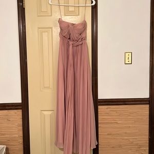 Dusty rose bridesmaid dress XS